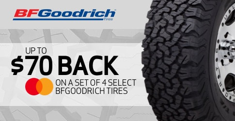 BF Goodrich rebate for August and September 2019