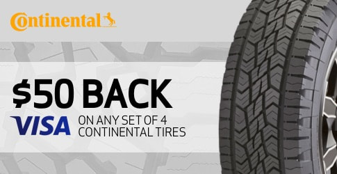 Continental tire rebate January 2019