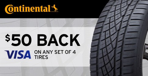 Continental tire rebate May 2018