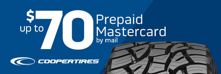 Cooper tires rebate for November 2019 with Discount Tire Direct