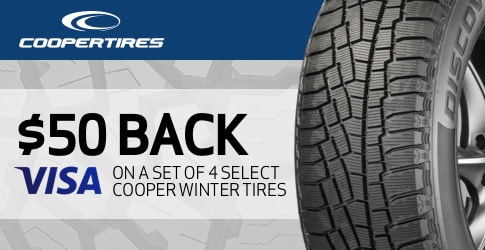 Cooper Winter Tires rebate for December 2019 - TireBuyer