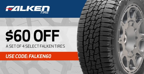 Falken tire order code for December 2020