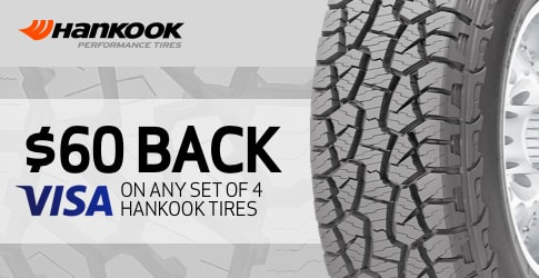 Hankook tire rebate for November 2018