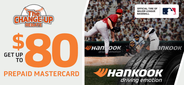 Hankook rebate for May 2020 with Discount Tire Direct