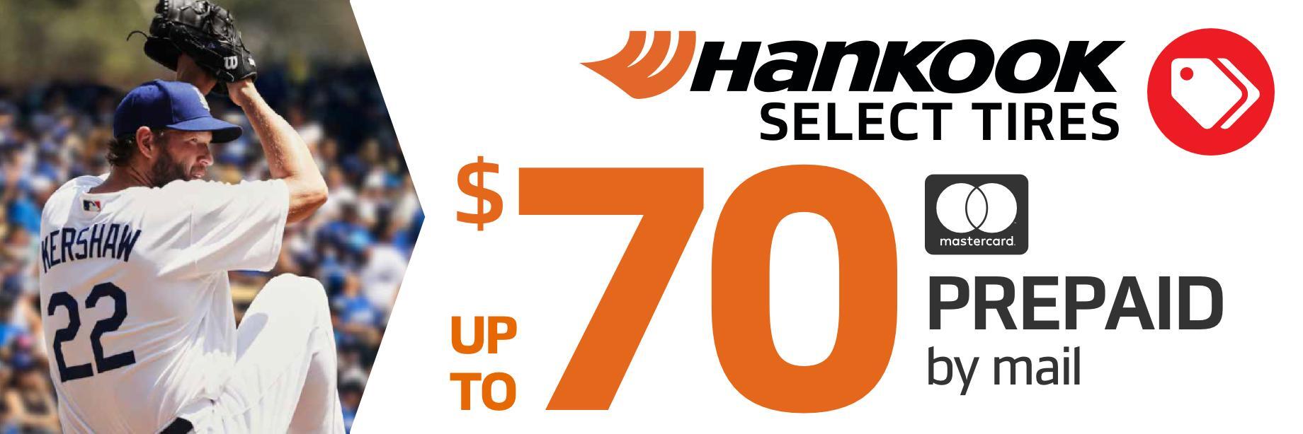 Hankook tire rebate for May 2021 with Discount Tire Direct