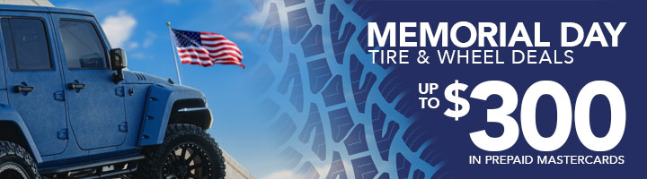Discount Tire Memorial Day 2018 tire and wheel sale