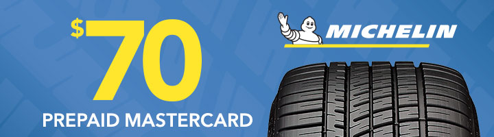 Michelin rebate with Discount Tire for August 2018