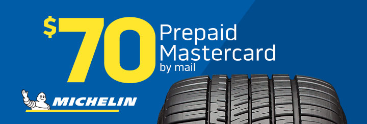 Michelin rebate for November 2019 with Discount Tire Direct