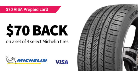 Michelin tire rebate for April 2021