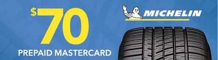 Michelin tire rebate with Discount Tire January 2019