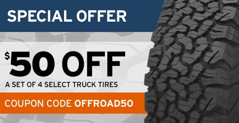 $50 off truck tires coupon code
