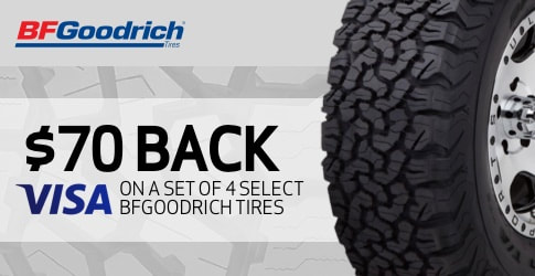BF Goodrich tire rebate