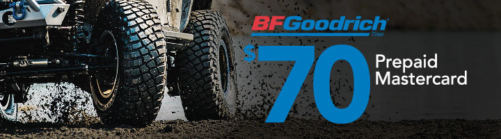BF Goodrich rebate with Discount Tire