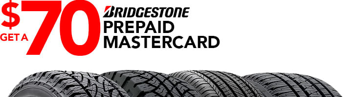Bridgestone tire rebate for June 2018 with Discount Tire