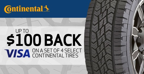 Continental tire rebate November 2018