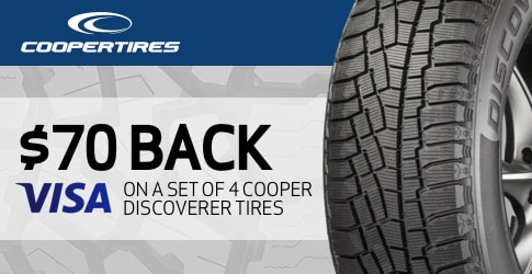 Cooper tire rebate for January 2020 with Tirebuyer.com
