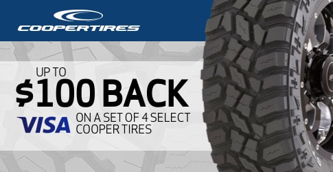 Cooper tires rebate for April 2019