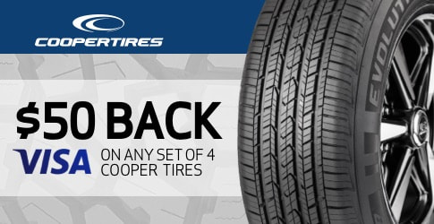 Cooper tire rebate for February 2021