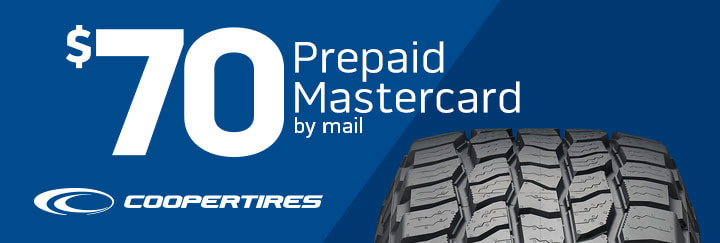Cooper tires rebate for March 2018