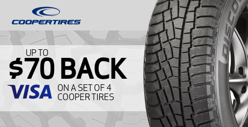 Cooper tire rebate for January 2019