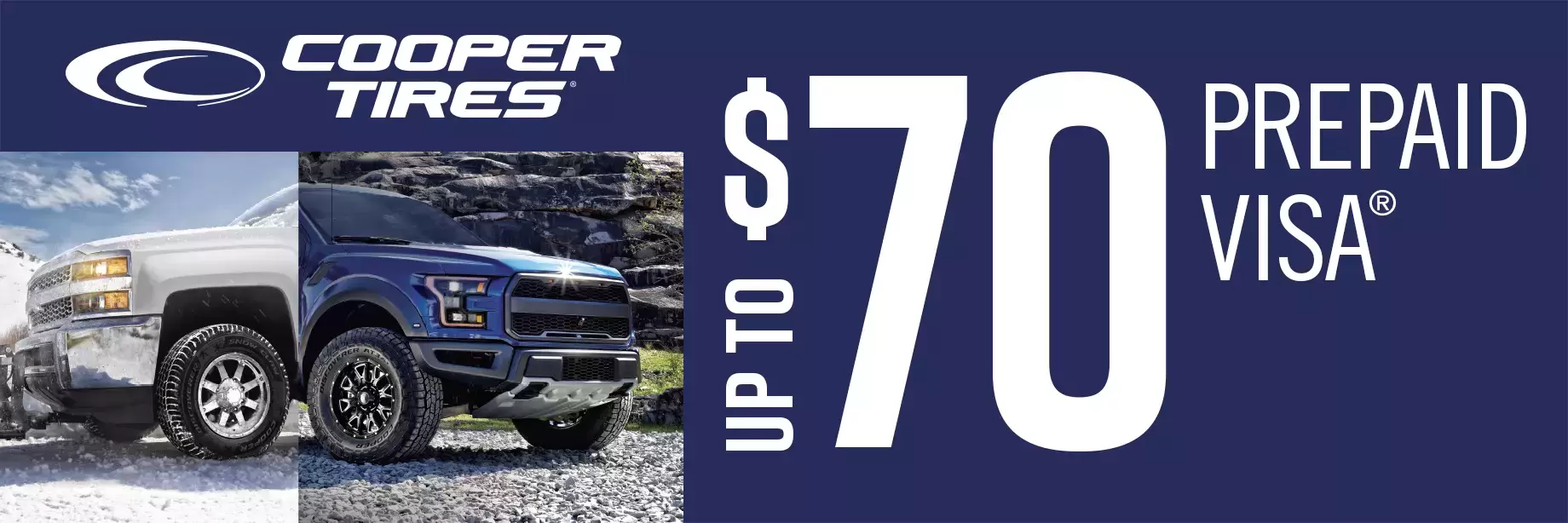 Cooper Tires rebate for November 2020 with Discount Tire Direct