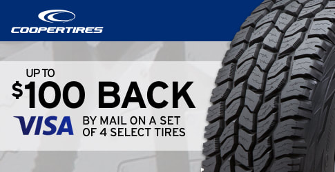 Cooper tire rebate for July 2018