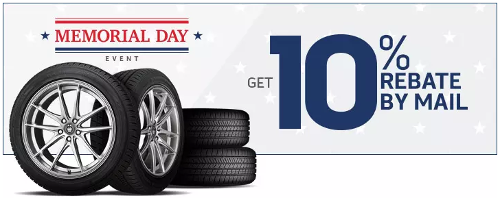 Discount Tire Memorial Day 2019 Tire Rebate