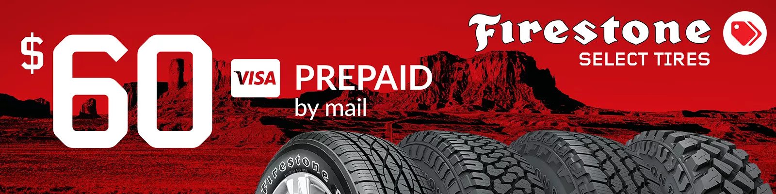 Firestone tire rebate for June 2021 with Discount Tire Direct
