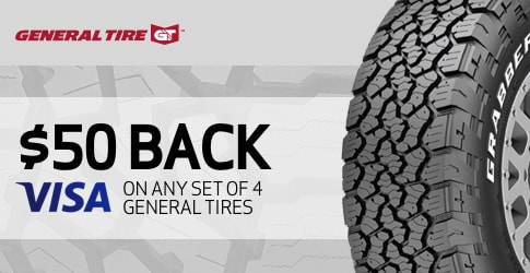 General tire rebate January 2019