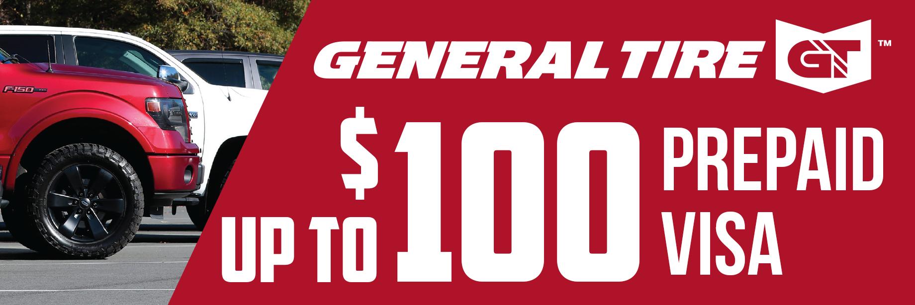 General Tire October 2020 tire rebate with Discount Tire Direct