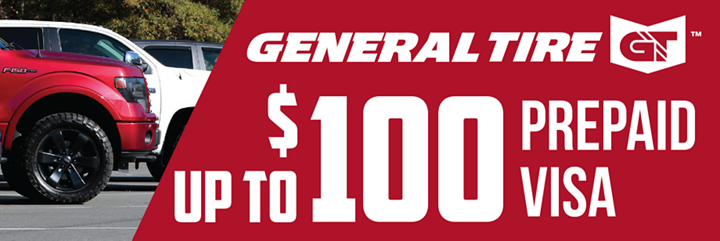 General tire rebate for September 2020 with discount tire direct