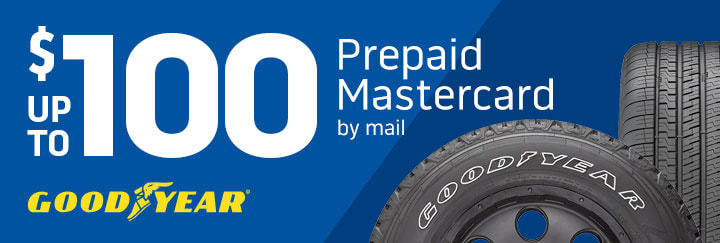 Goodyear tire rebate for August 2020