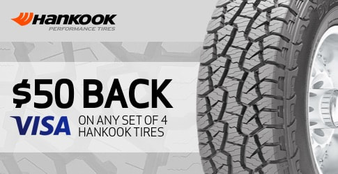 Hankook tire rebate for February 2019