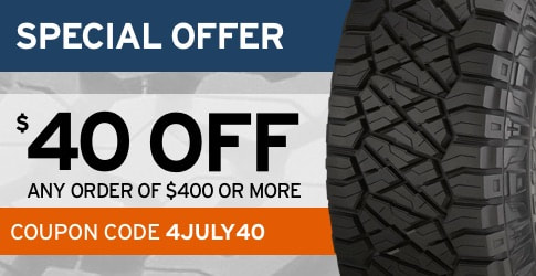 July 4th 2018 tire coupon code
