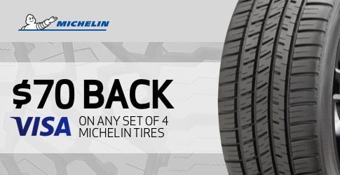 Michelin tire rebate for October-November 2018