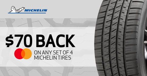 Michelin tire rebate for November and December 2018