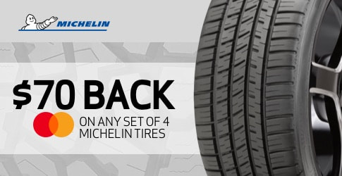 Michelin tire rebate for November and December 2019 with TireBuyer.com