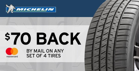 Michelin tire rebate for June and July 2018