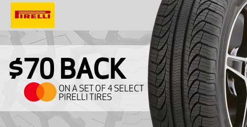 Pirelli tire rebate for February 2019
