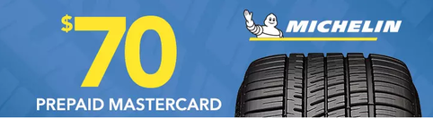Michelin rebate with Discount Tire for March 2019