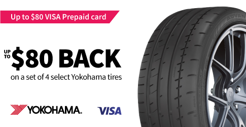 Yokohama tire rebate for April 2021