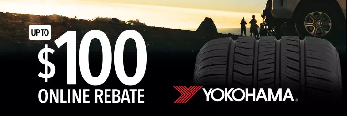 Yokohama tire rebate for June 2019